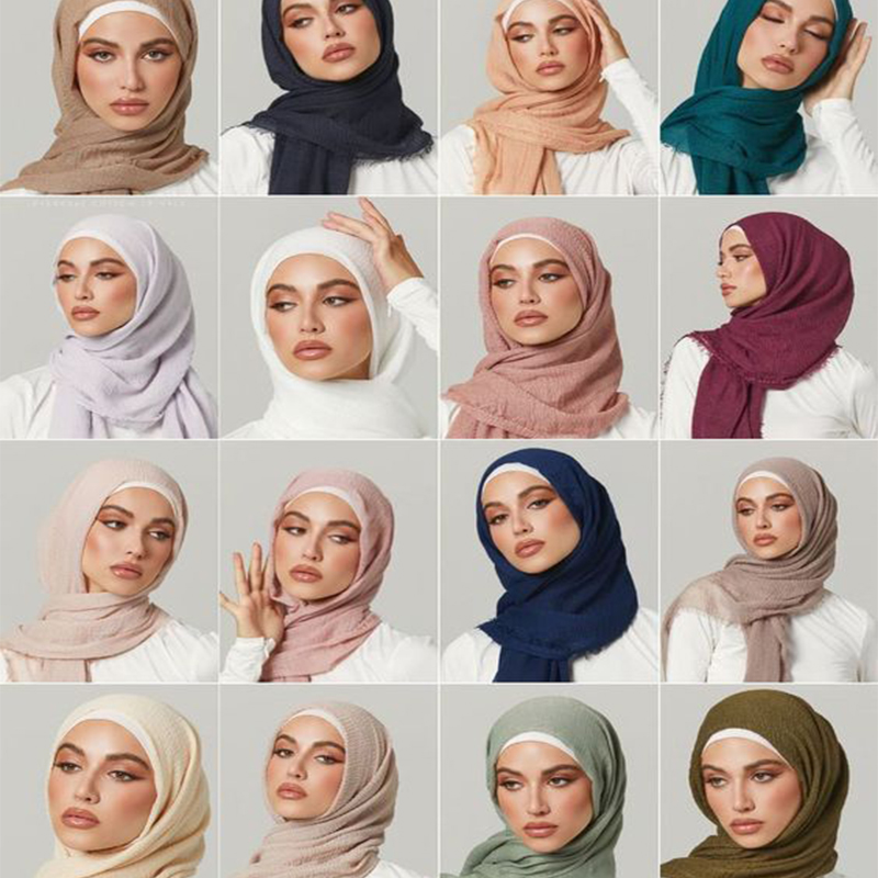W1189 Convenient And Versatile Voile Hijab