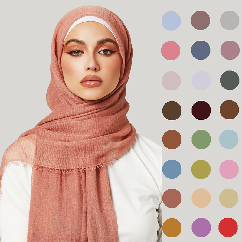 W1189 Convenient And Versatile Voile Hijab
