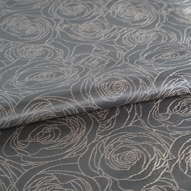 Cationic Line Rose Jacquard