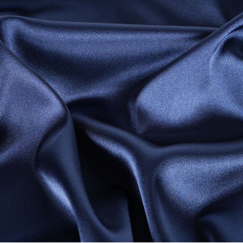50D*50D Dyed Glossy Twisted Stretch Satin Dyeing Fabric