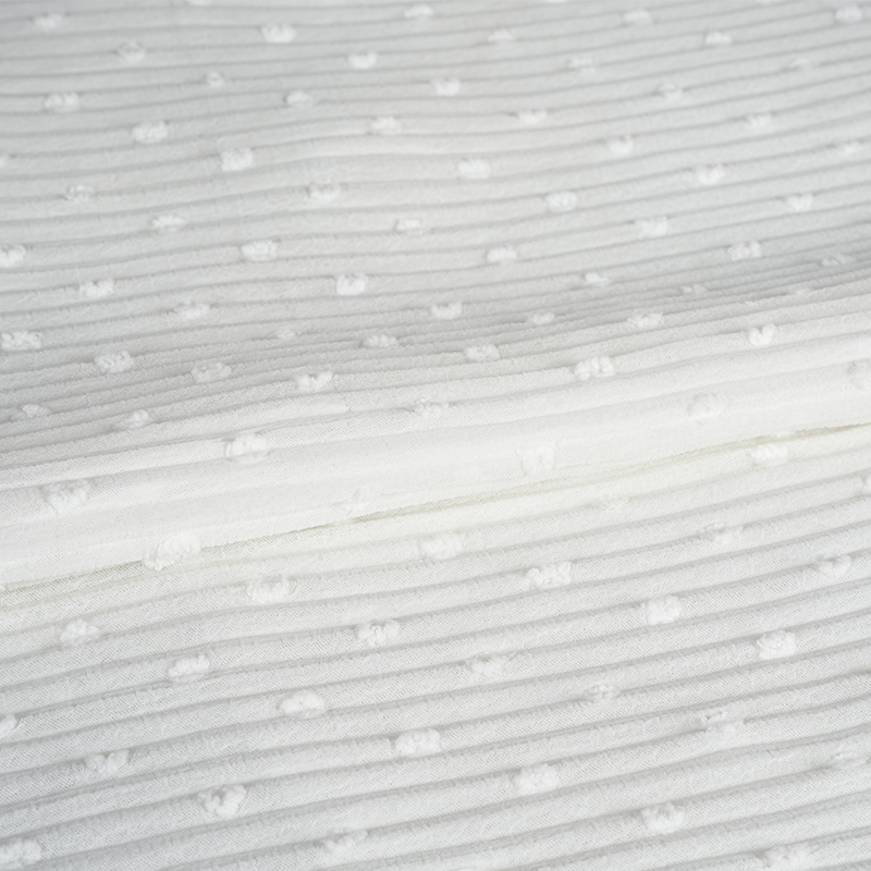 Polyester Yarn Imitating Hemp Leaf Foam Printing Fabric